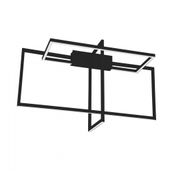 FRAME 3D 3000K CZARNA lampa wisząca LED LP-980/3D3 BK...