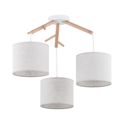 ALBERO LINEN 6556 LAMPA WISZĄCA 3 PŁ TK-LIGHTING