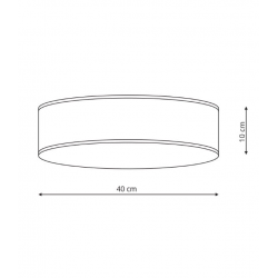 ALTO PLAFON BIALY LP-81008/3C WH LIGHT PRESTIGE
