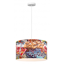 LAMPA WISZĄCA GRAFFITI STYLE LP-077/1P LIGHT PRESTIGE