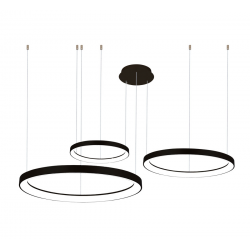 AZ5024 AGNES PENDANT 38+58+78 DIMM CCT BK LAMPA WISZĄCA...