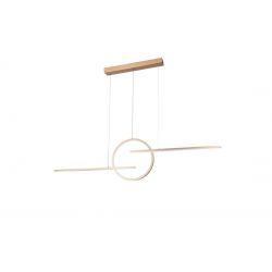 AZ5258 LAUREN A 38W, 3000K DIMMABLE GO LAMPA WISZĄCA AZZARDO