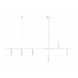 1104K - LAMPA WISZĄCA TREVO 6 ALL WHITE - ALDEX