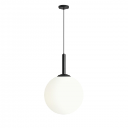 1087XXL1 - LAMPA WISZĄCA BOSSO GRANDE 50 BLACK - ALDEX