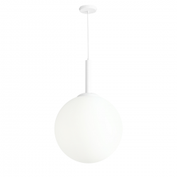 1087XXL - LAMPA WISZĄCA BOSSO GRANDE 50 WHITE - ALDEX