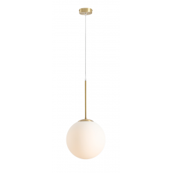 1087G40 - LAMPA WISZĄCA BOSSO BRASS - ALDEX