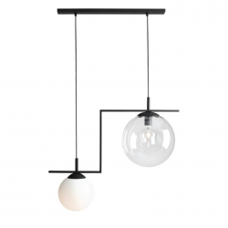 1038H1 - LAMPA WISZĄCA ZAC 2 BLACK MIX - ALDEX