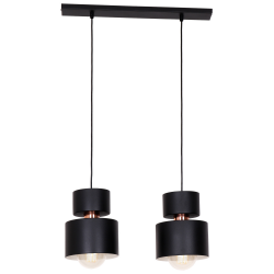 1029H1 - LAMPA WISZĄCA KADM 2 BLACK - ALDEX