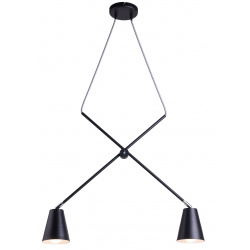 1008H1 - LAMPA WISZĄCA ARTE 2 BLACK - ALDEX