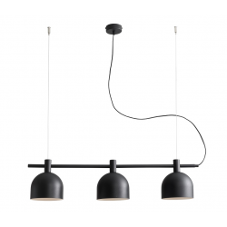 976E_1 - LAMPA WISZĄCA BERYL 3 BLACK - ALDEX