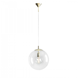 562G10 - LAMPA WISZĄCA GLOBUS GOLD - ALDEX