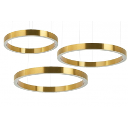 MSE0008080100 - Lampa wisząca RING 80 + 80 + 100 złota na...