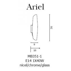 ARIEL KINKIET AZZARDO MB351-1