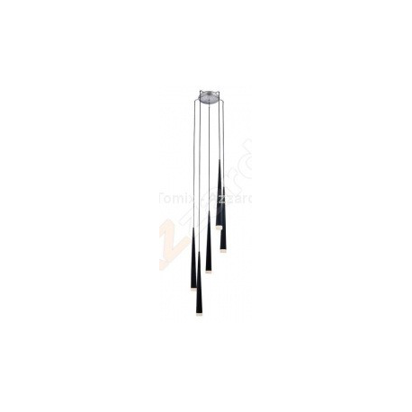 STYLO 8 CZARNY LAMPA WISZĄCA AZZARDO MD1220B-8 (BLACK)