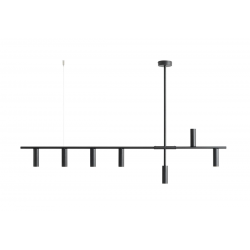 1104T1 - LAMPA WISZACA TREVO 7 ALL BLACK - ALDEX