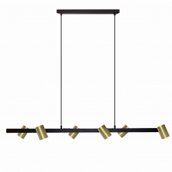 SNOW 6 LINIA WISZĄCA ZŁOTA LP-731/6L GD LIGHT PRESTIGE