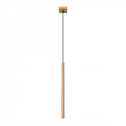 SL.1170 - Lampa wisząca PASTELO 1 złota - SOLLUX