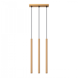 SL.1171 - Lampa wisząca PASTELO 3L złota - SOLLUX