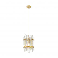 P0556-01D-V7V7 ALEXANDRIA LAMPA WISZĄCA ZŁOTA/GOLD - ZUMALINE