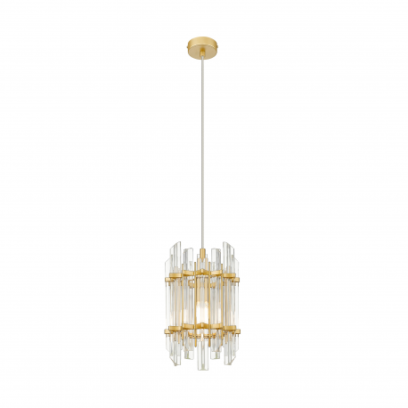 P0556-01D-V7V7 ALEXANDRIA LAMPA WISZĄCA ZŁOTA/GOLD - ZUMALINE