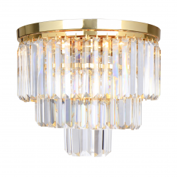 003064-026672 - C17106/1 AMEDEO LAMPA SUFITOWA ZŁOTA/GOLD...