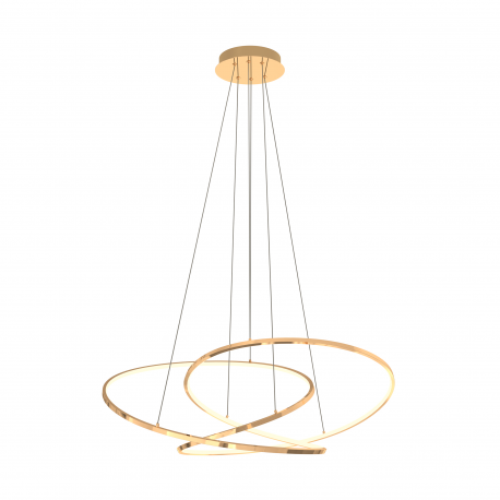MD7360-1A-3GT CHOLET LAMPA WISZĄCA ZŁOTA/GOLD ZUMALINE