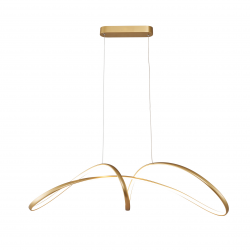 003064-026621 - 20026P-GD FERMI LAMPA WISZĄCA ZŁOTA/GOLD...