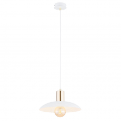 1321/1 - Lampa wisząca SPIRIT 1 WHITE - EMIBIG