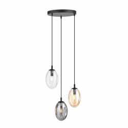 1268/3PREM - Lampa wisząca ASTRAL 3 BL PREMIUM MIX - EMIBIG