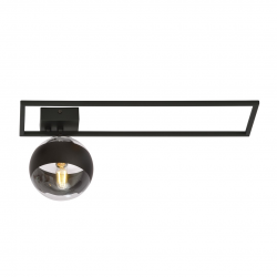1132/1B - Lampa sufitowa  IMAGO 1B BLACK/STRIPE - EMIBIG