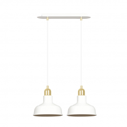 1043/2 - Lampa wisząca  IBOR 2 WHITE - EMIBIG