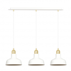 1043/3 - Lampa wisząca  IBOR 3 WHITE - EMIBIG
