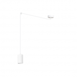 525/1 - Lampa wisząca  TRAKER 1 WH/WHITE - EMIBIG