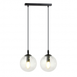 711/2 - Lampa wisząca  COSMO 2 BL TRANSPARENT - EMIBIG