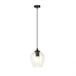 679/1 - Lampa wisząca  ISTAR 1 BL TRANSPARENT - EMIBIG