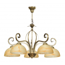 149/5 - Żyrandol WIVARA 5 GOLD - EMIBIG