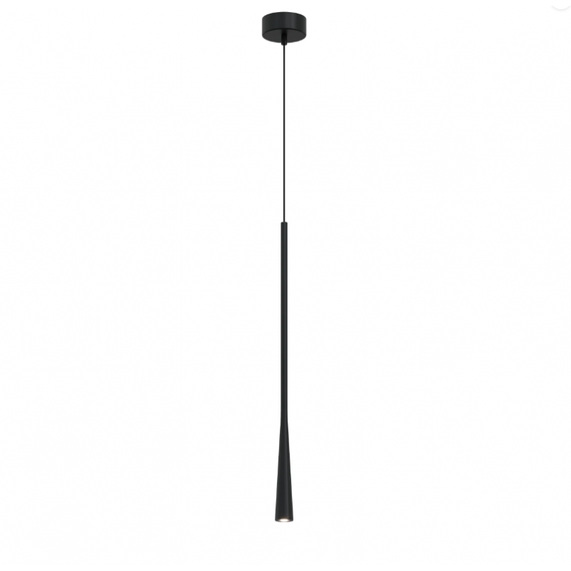 Lampa Wisząca Elysia 1xLED Czarna PL0121-BK YASKR