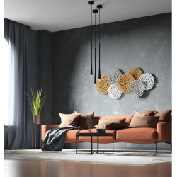 Lampa Wisząca Elysia 1xLED Czarna PL0121-BK YASKR