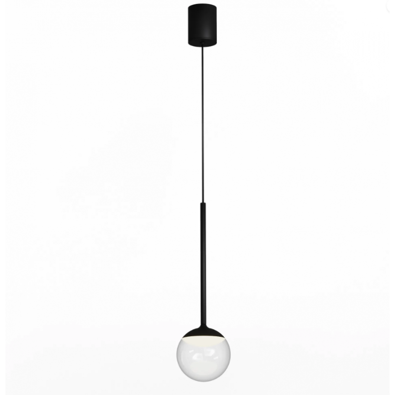 Lampa Wisząca Orra 1xLED Czarna PL0105-BK YASKR