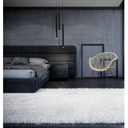 Lampa Wisząca Elin 1xLED Czarna IP44 PL0123-BK YASKR