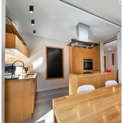 Tubka Leila 1xGU10 Czarna CL0101-BK YASKR