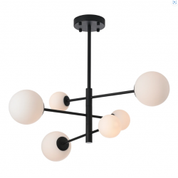 Lampa Sufitowa Bolti 6xG9 Czarna PLC0103-BK YASKR