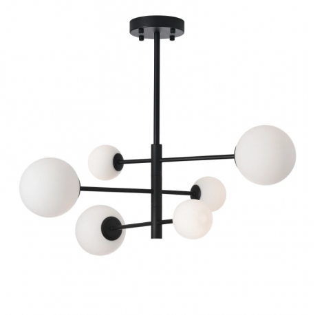 Lampa Sufitowa Bolti 6xG9 Czarna PLC0103-BK YASKR