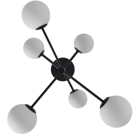 Lampa Sufitowa Bolti 6xG9 Czarna PLC0103-BK YASKR