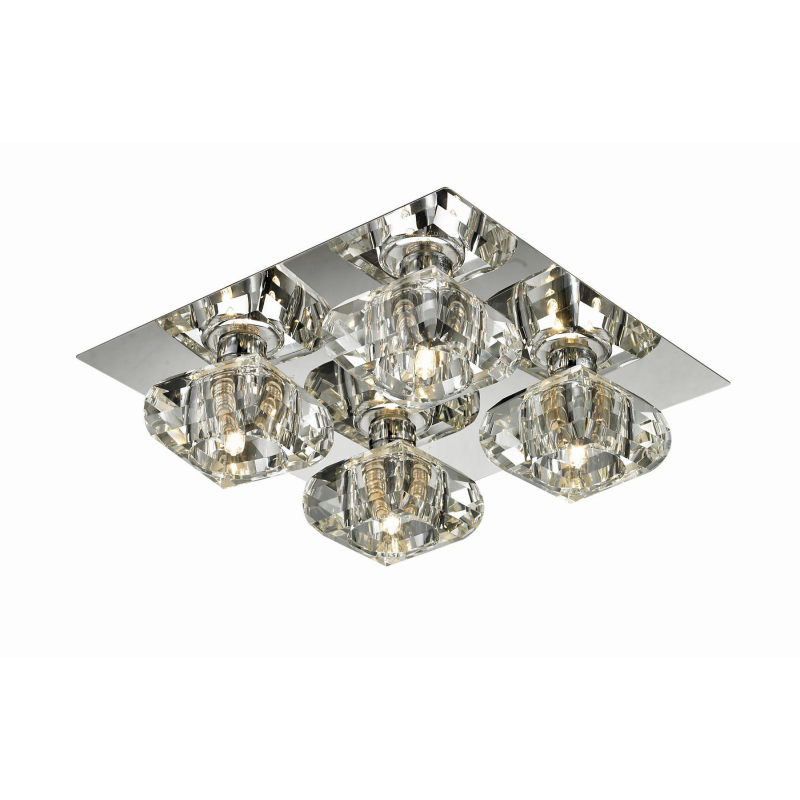 RUBIC 4 PLAFON AZZARDO 1798-4X