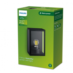 KINKIET OGRODOWY 8720169266414 Kinkiet Alzor 25 W E27 PHILIPS