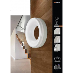 RING PLAFON/KINKIET AZZARDO LC2310-1C CHROM