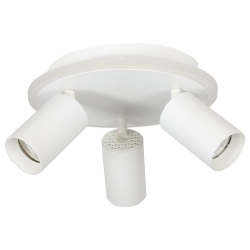Plafon Parma 3xGU10 + 1xLED CCT biała LP-0612/3C Round WH...