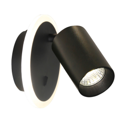 Spot Parma 1 1xGU10 + 1xLED CCT czarny LP-0612/1WS BK...