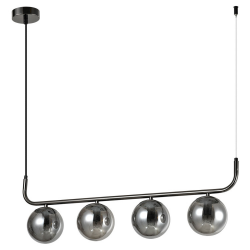 Lampa wisząca Alisa grafitowa 4xE14 LP-005/4L grafit...